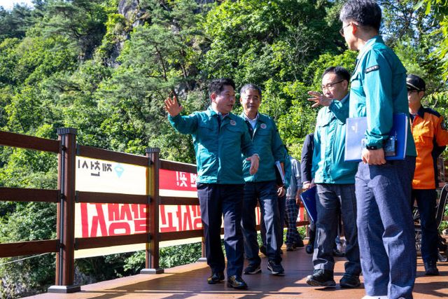 제천시, 폭염 대비 물놀이 지역 및 경로당 현장 점검3