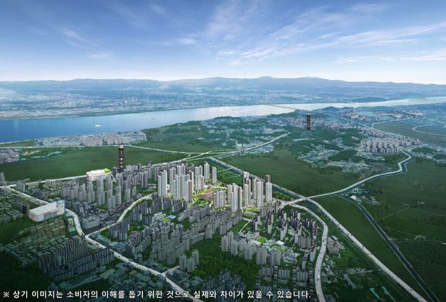 해링턴 플레이스 풍무 광역조감도