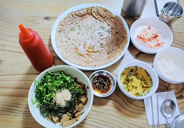 묵전과 묵 무침