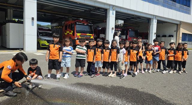 청양소방서 견학