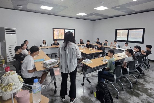 광주도시관리공사 초등생 대상 폐북 작품 만들기 체험 프로그램