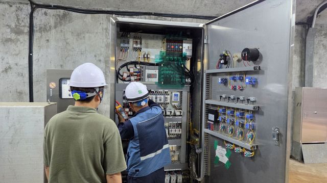 집중호우 대비 지하차도 합동 점검 모습