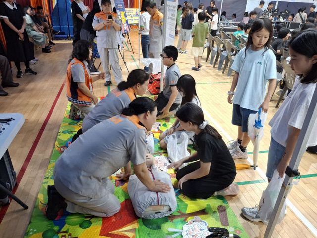 어린이 주도 훈련으로 안전의식 심다”