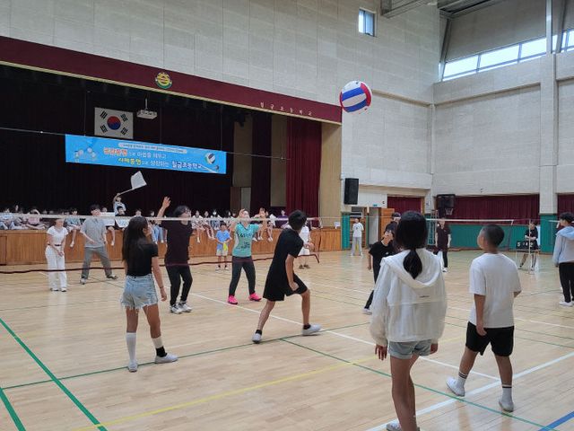 칠금초, 2025 사제동행 빅발리볼대회 개최