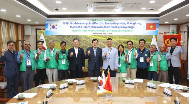 베트남 후에시 새마을지도자, 경주시 방문