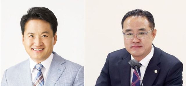 안양시의회 국힘 대표단.