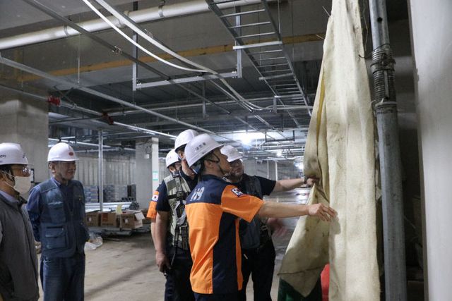 양주소방서장 현장 점검사진