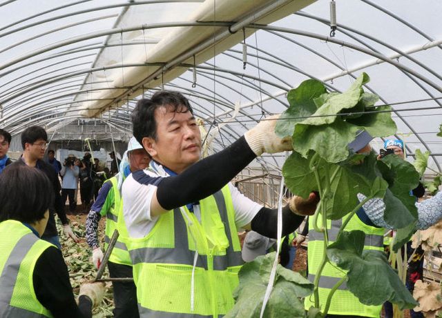 (보도) 250721 예산군 수해복구 봉사활동2 문진석 도당위원장3