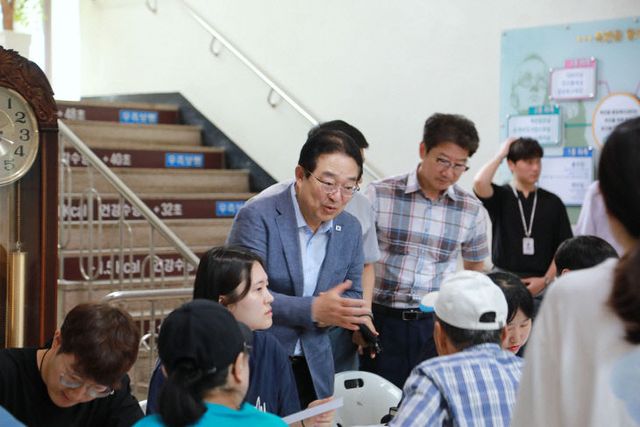 사진1) 황규철 옥천군수 첫날