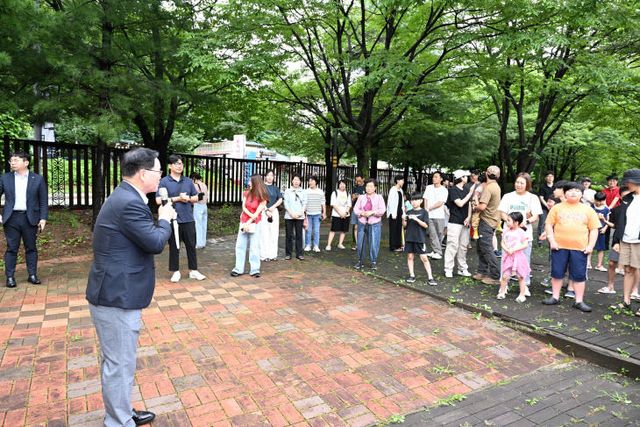 강수현 양주시장, “장흥면 누리길이 주민 화합의 장 되길”