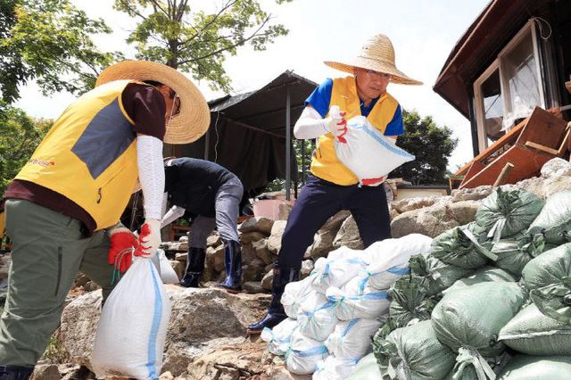 집중호우 피해복구 활동(1)