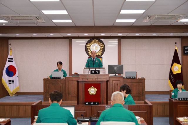 제290회 합천군의회 임시회 개회