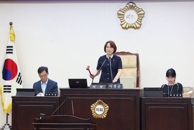 제305회 임시회 폐회 사진