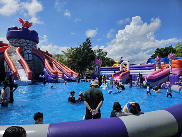 사본 -1 지난해, 오천워터아일랜드 물놀이장 전경