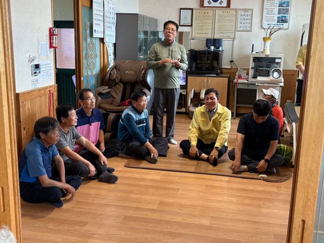 정화영 부안군 부군수, 폭염대응 현장점검 실시