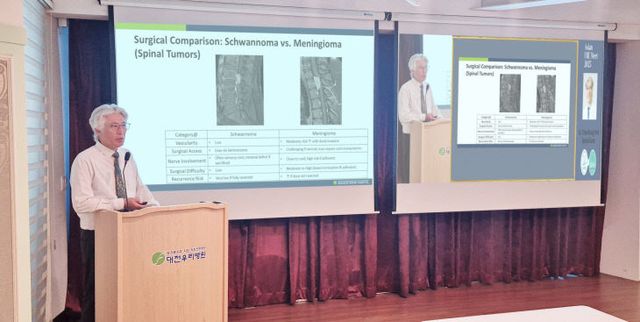 2025 아시아 양방향척추내시경 국제 학술대회 ZOOM 발표사진1