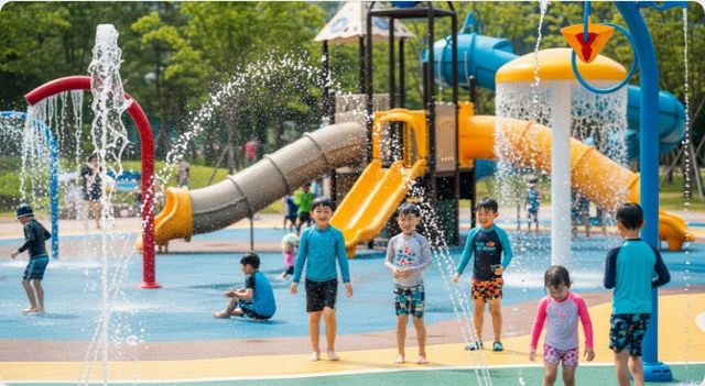 청주 무료어린이 전용 물놀이장