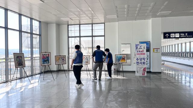 충북북부보훈지청 전시회