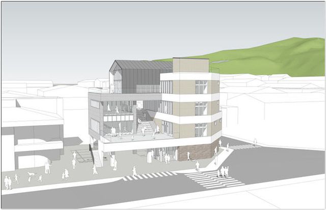 진영농공단지 복합문화센터 건립사업 조감도