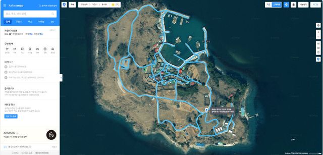 사천시 5개 유인섬 로드뷰 구축 완료 (3)