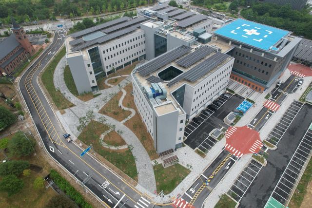 국립소방병원 전경.