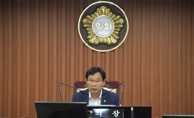 제264회 논산시의회 제1차 정례회(조용훈의장)