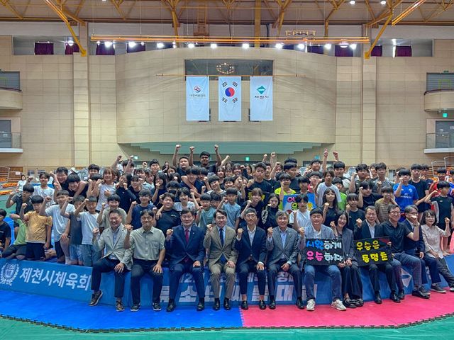 제2회 제천시체육회장배 유소년 씨름대회 성료