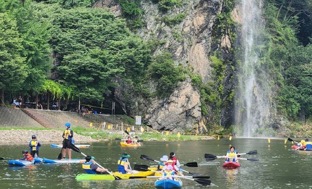 8 청주시 옥화구곡 카약 패들보드 체험장