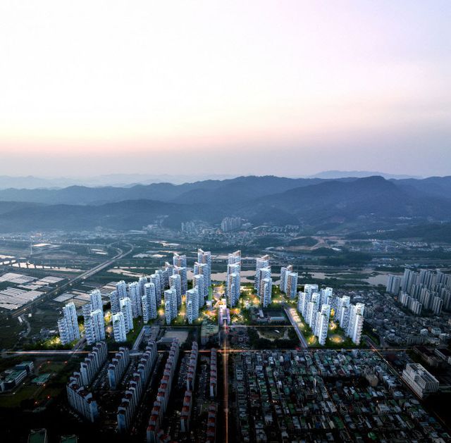 엑스포아파트 조감도