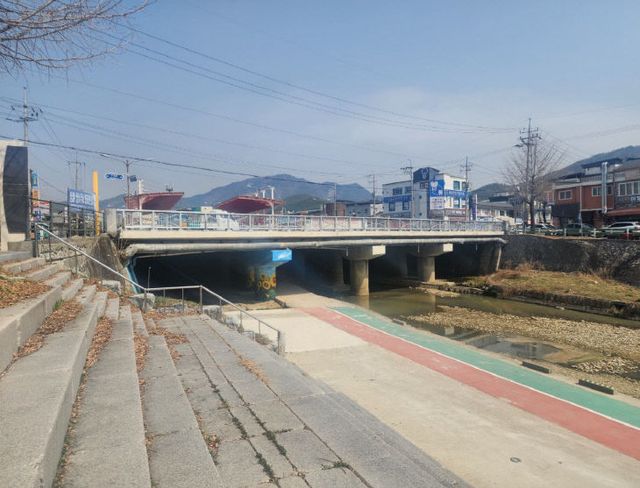 음성군 음성읍 수정교 사진.