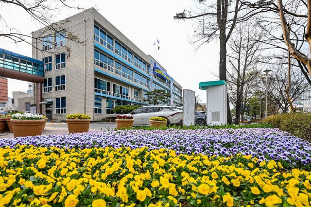 대전 중구청사 사진(2025.4.)