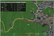 괴산군, 청천면 ‘선유동 신선길 조성사업 계획도