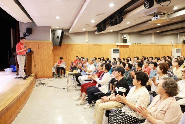 박범인 금산군수, ‘양생’ 금산행복대학 강연