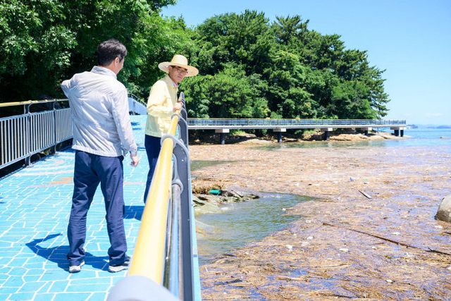 1. 남해군 해양 부유쓰레기 대책 마련 총력1