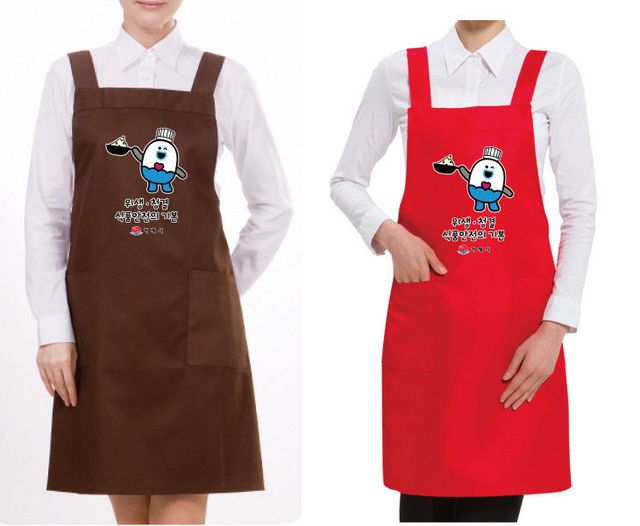 위생 앞치마 착용으로 음식점 청결 이미지 UP!