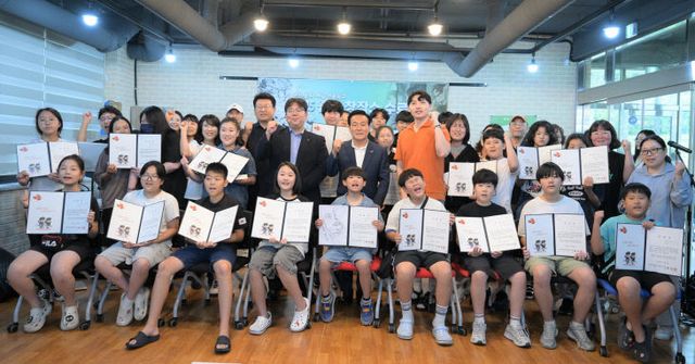 논산문화예술전문학교 웹툰창작소 수료식