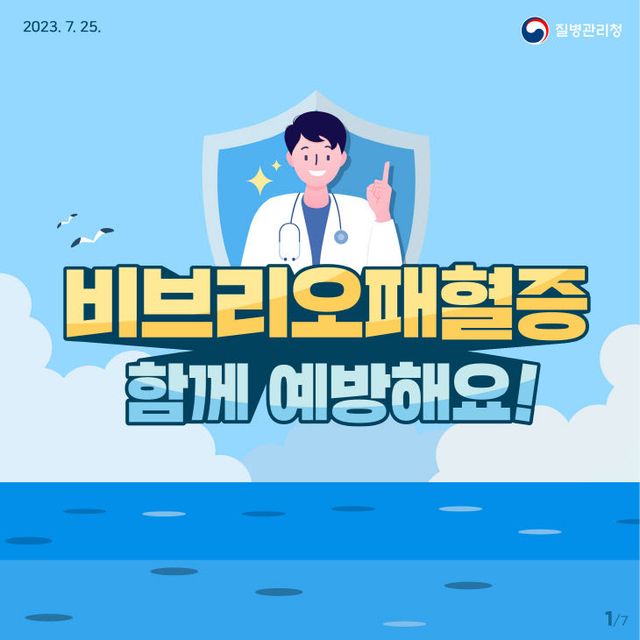 비브리오패혈증 감염 예방 홍보물.부산시 제공