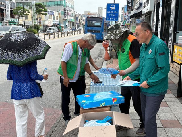부안군-자율방재단, 폭염 대응 캠페인 전개2
