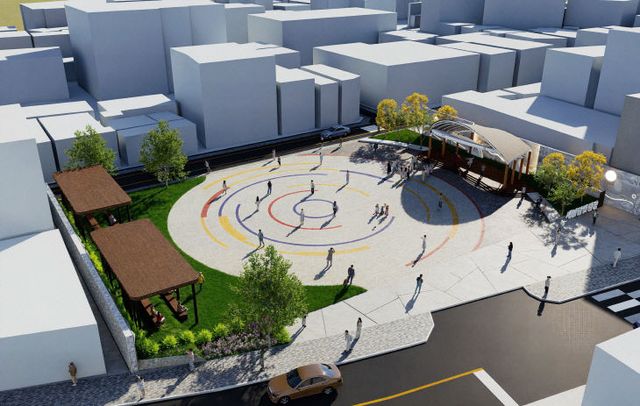 ‘시민광장’으로 조성(구,우체국 도심광장 조성사업)1