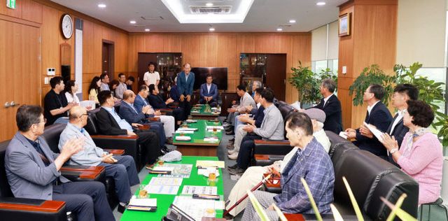 부안군지회 임원[읍면분회장]들과 간담회