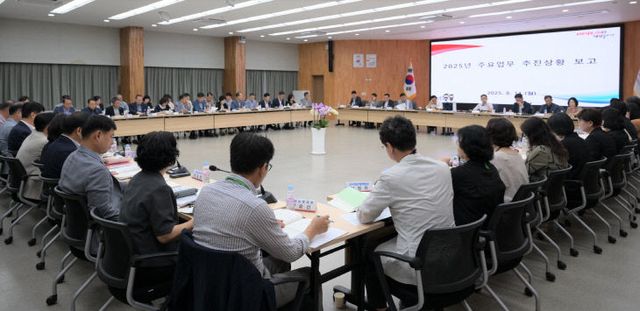 2025년 주요업무 추진상황 보고회(3)