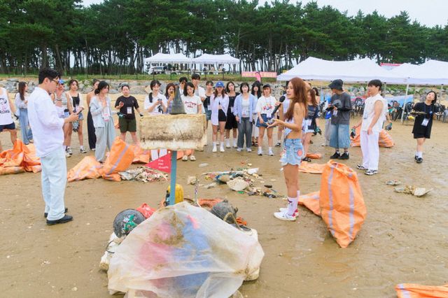 인플루언서 태안 환경정화 2