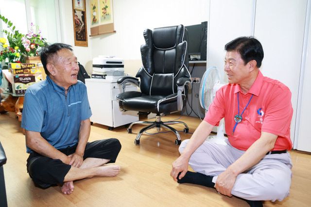 박범인 금산군수, 독립유공자 유족 위문