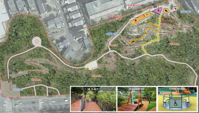 청주시, 성화근린공원 무장애 숲으로 조성 시동