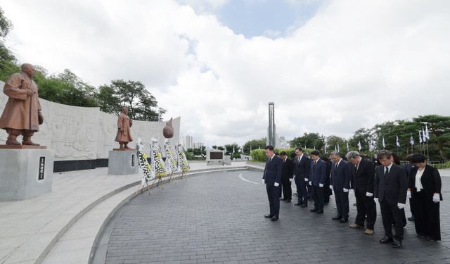 청주시, 제80주년 광복절 기념 삼일공원 등 참배