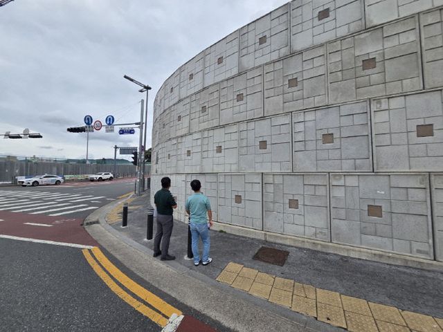 4. 대전시 건설관리본부, 보강토 옹벽 특별점검 실시1