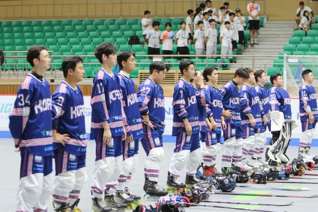 일간의 대장정 마무리(인라인 하키 시니어 대표팀)