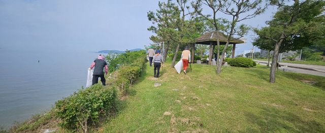 해양 환경 조성에 동참해요!”