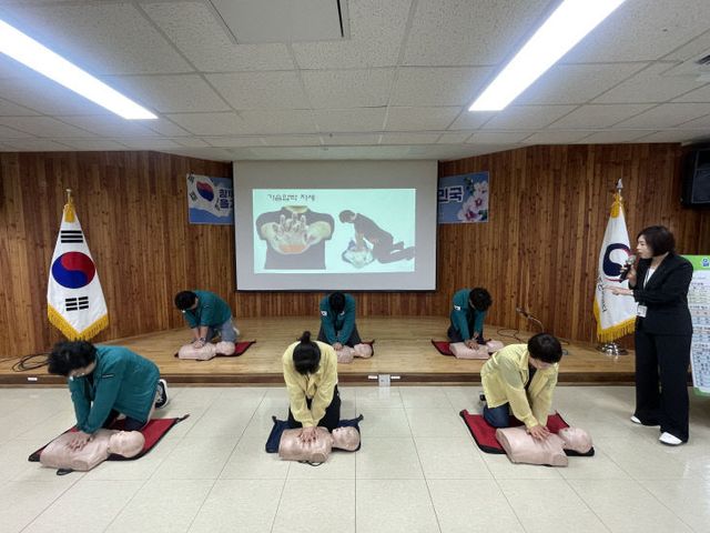 심폐소생술 교육_실습1