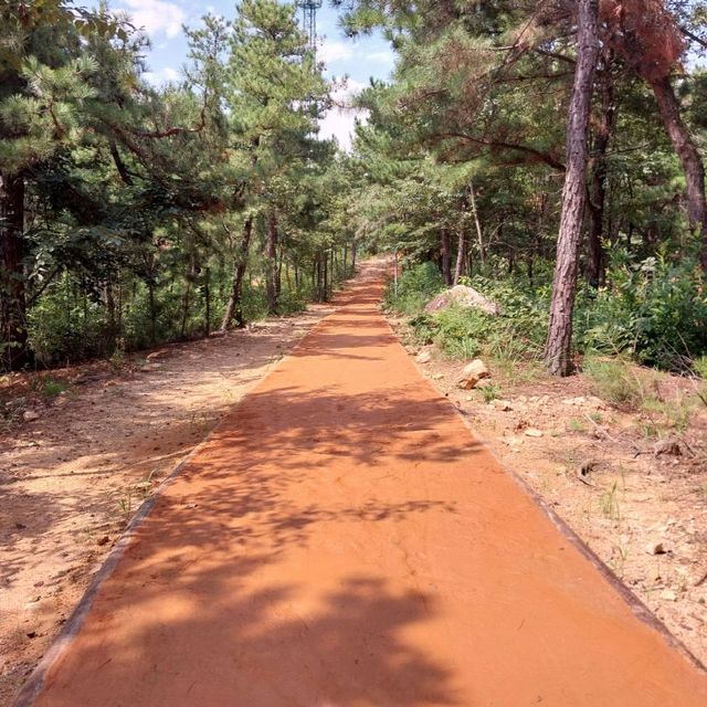 7. 아산시 둔포면, ‘중앙공원 내 황톳길’ 개장